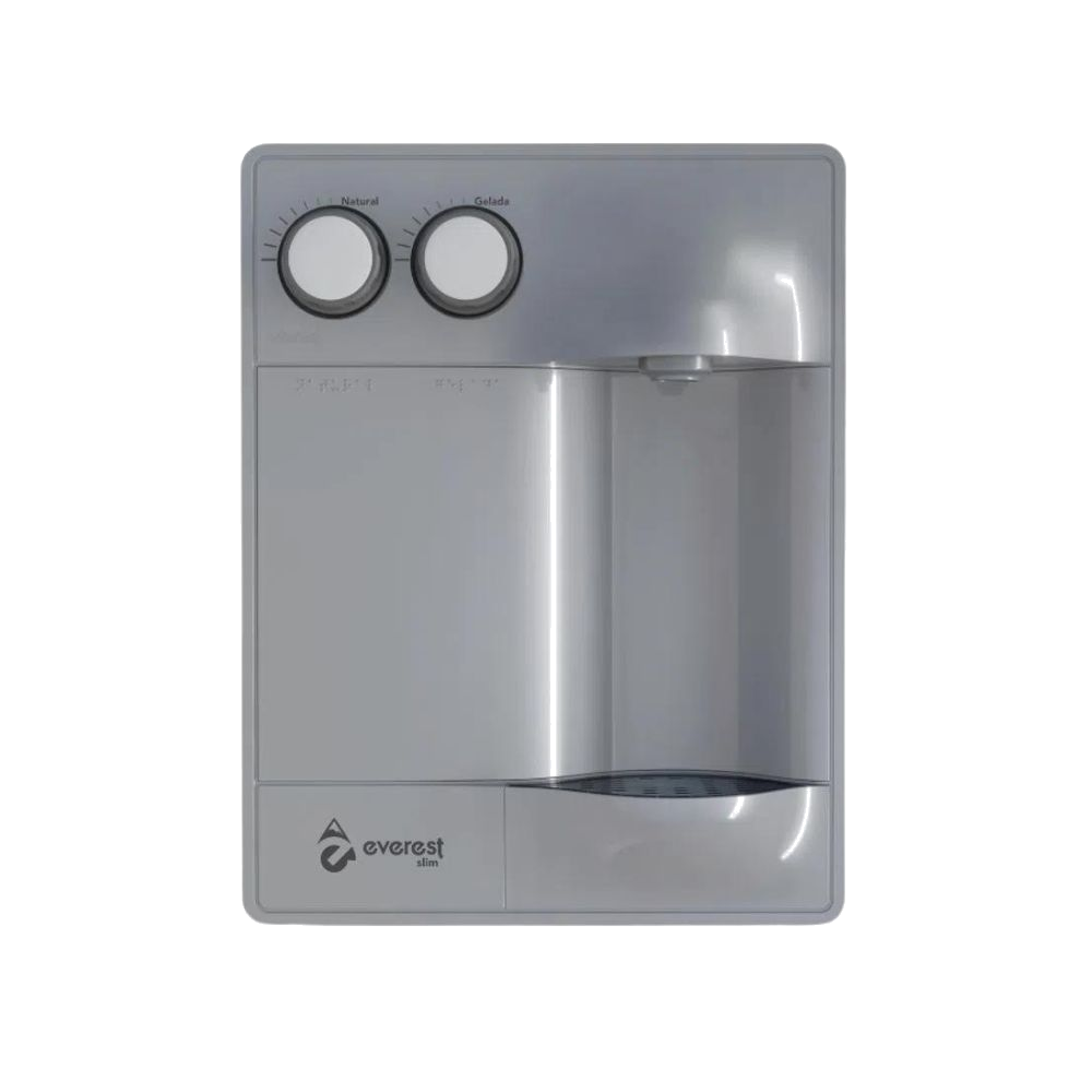 Purificador De Água Everest Slim Prata