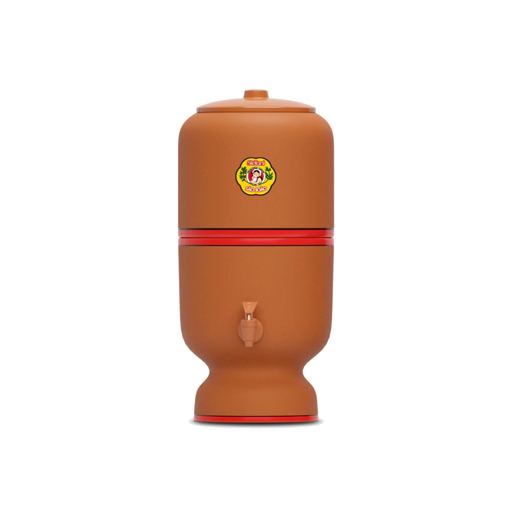 Filtro De Água De Barro São João Tradicional 4 Litros