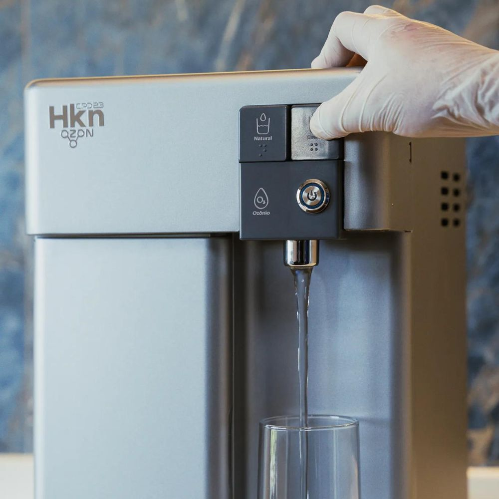 Purificador De Água Hoken Ozon Premium Prata
