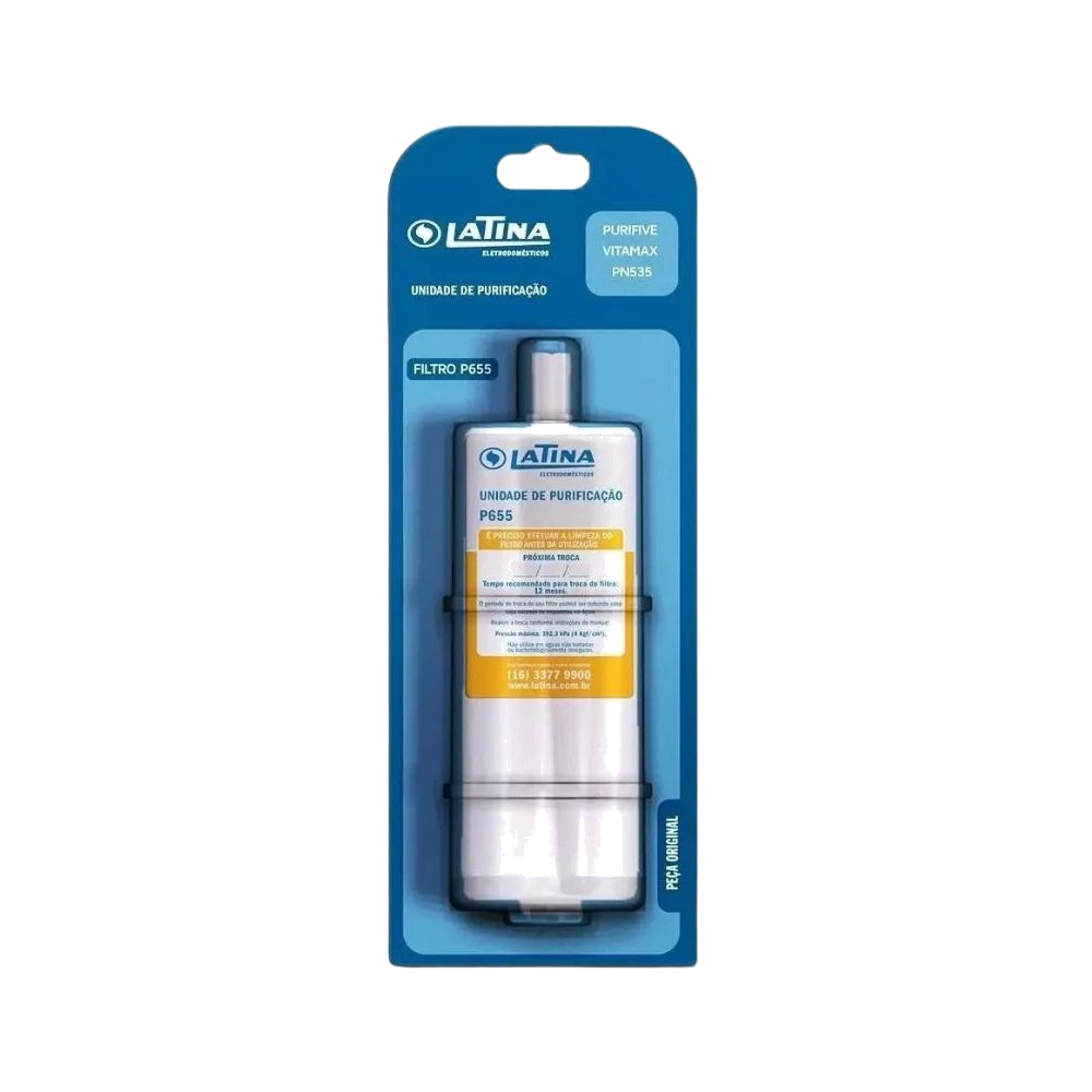 Refil Filtro Para Purificador P655 Latina